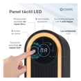 thumbnail image 4 of Ventilador de Torre 106 cm ESQUIMAL, Luz LED Ambiental, Pantalla Táctil con Temperatura, Oscilación 150°, 4 Velocidades, Temporizador 9 h, Control Remoto. Color Negro, 4 of 7