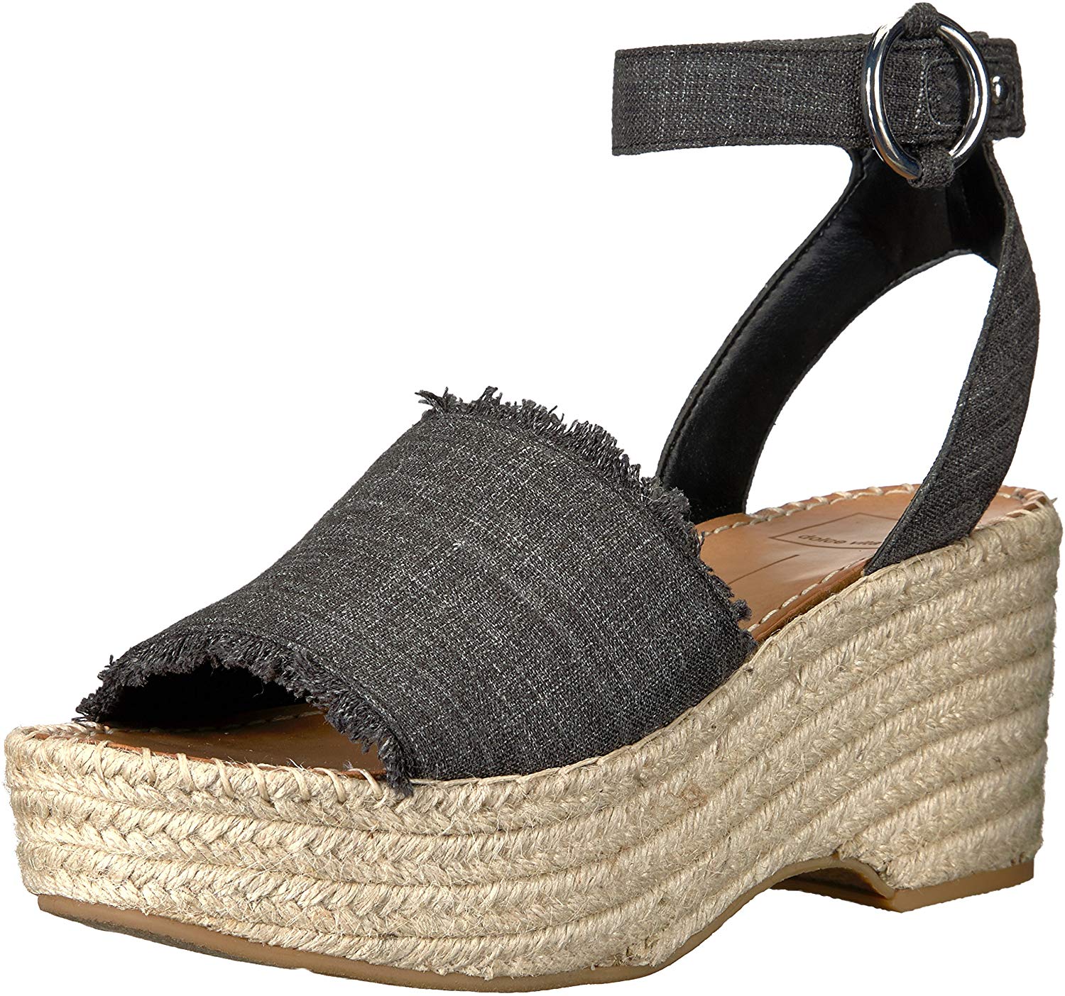denim espadrille wedge sandals