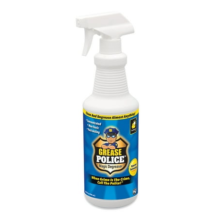 Grease Police (Best Way To Clean Oil Spill On Driveway)