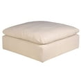 thumbnail image 6 of Sunset Trading Puff Fabric Slipcovered Sectional Modular Ottoman in Tan, 6 of 7