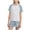 Gray, variant on Riecok Workout Sets for Girls Quick Drying Short Sleeve T Shirt Shorts Summer 2 Piece Short Sets Sportwear Tracksuit