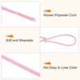 thumbnail image 3 of Uxcell Pink 2mm Waxed Cord 98 Yard Wax Bead Thread String for Jewelry Making, 3 of 7