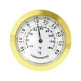 thumbnail image 2 of Termómetro mecánico con números grandes Medidores de termómetro analógicos fáciles de leer Oro 37 mm, 2 of 9