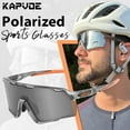 thumbnail image 3 of KAPVOE Cycling Glasses Polarized Mountain Bike Sunglasses MTB Sports Men Women Baseball Running Triathlon Golf Driving, 3 of 4