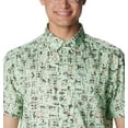 thumbnail image 4 of Columbia Men's Super Slack Tide Camp Shirt, Key West Fishtiki, Large, 4 of 6