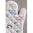 thumbnail image 4 of Poisson 100% Cotton Cooking Gloves | Oven Mitt for BBQ | Cooking | Baking | Grilling | Microwave | Barbecue | Spring/Summer (7.5 Inch by 13 Inch), 4 of 8