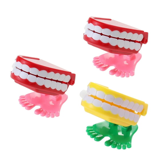 Wind Up Teeth Toy