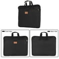 thumbnail image 1 of Bolsa de archivos con cremallera y portadocumentos de doble capa de gran capacidad con, 1 of 8
