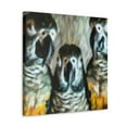 thumbnail image 2 of Parrot Party in Senegal - Canvas, 2 of 10