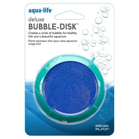 UPC: 0030172331091 | Penn-Plax Bubble-Disk Aquarium Air Stone Bubbler – 4-Inch