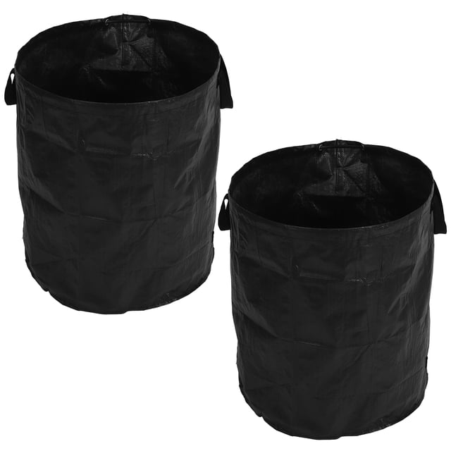 2pcs Fallen Leaf Bag Reusable Waste Bag Extra Large Leaf Bag Reusable Lawn Bag Garden Trash Bag Leaf Collector Bag Garden Leaf Bag Large Capacity Fallen Leaf Bag