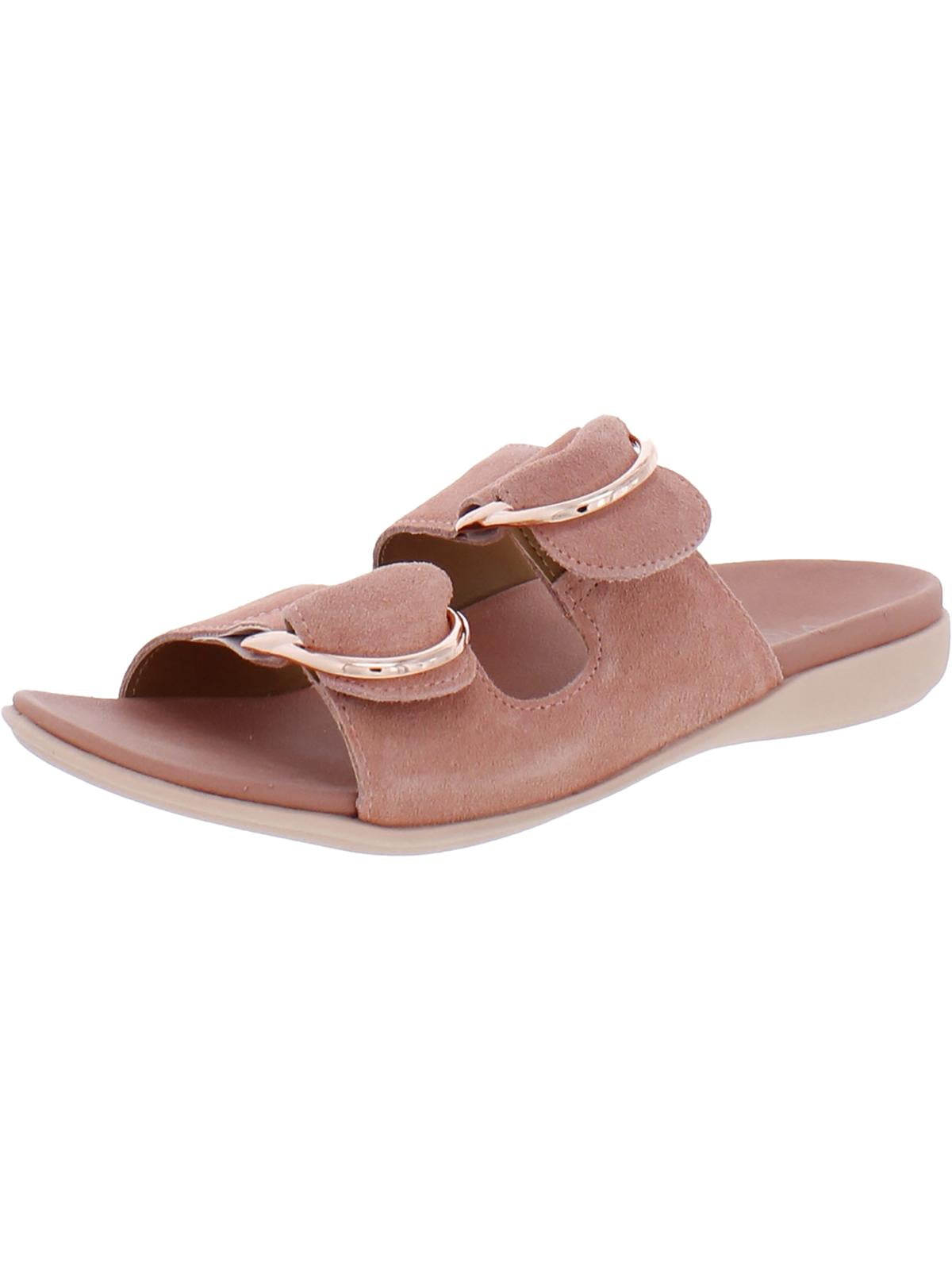 Vionic Womens Corlee Suede Slip On Slide Sandals - Walmart.com