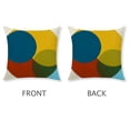 thumbnail image 5 of Set of 2 geometric art Pillows Cushion Cases, Short plush Home Furnishing, 5 of 8