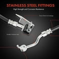 thumbnail image 4 of A-Premium Front Driver and Passenger Side Brake Hydraulic Hose Compatible with Select Kia and Hyundai Models - Sportage 2017-2020, Tucson 2016-2021 - Replace# 58732D3000 (Pack of 2), 4 of 5