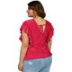 thumbnail image 3 of Blusa con strech (talla extra), modelo 1778 (Fiusha) fucsia 36 Roman Fashion Blusa extra 1778, 3 of 6