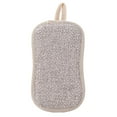 thumbnail image 3 of 6 Pieces Scrubber Sponges No Odor Dish Sponge for Bathroom Dishes Pots Pans Beige, 3 of 8