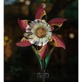 thumbnail image 2 of Blossom Solar Spinner Stake - Orange, 2 of 5
