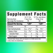 Benefiber Daily Prebiotic Glp-1 Friendly Fiber Supplement Powder, Unflavored -124 Teaspoons (8.7 Ounces)