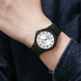 thumbnail image 2 of Ultra-Thin Unisex Watch Silicone Sports Watch Analog Quartz Wristwatch, Gift, 2 of 6
