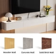 thumbnail image 3 of FloatiCasa 47-Inch High Gloss Floating TV Stand, Wall-Mounted Entertainment Center, for TVs up to 50", 3 of 14