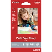 Canon Photo Paper Glossy 4 x 6 Inches, GP-601, 100 Sheets (8649B002)