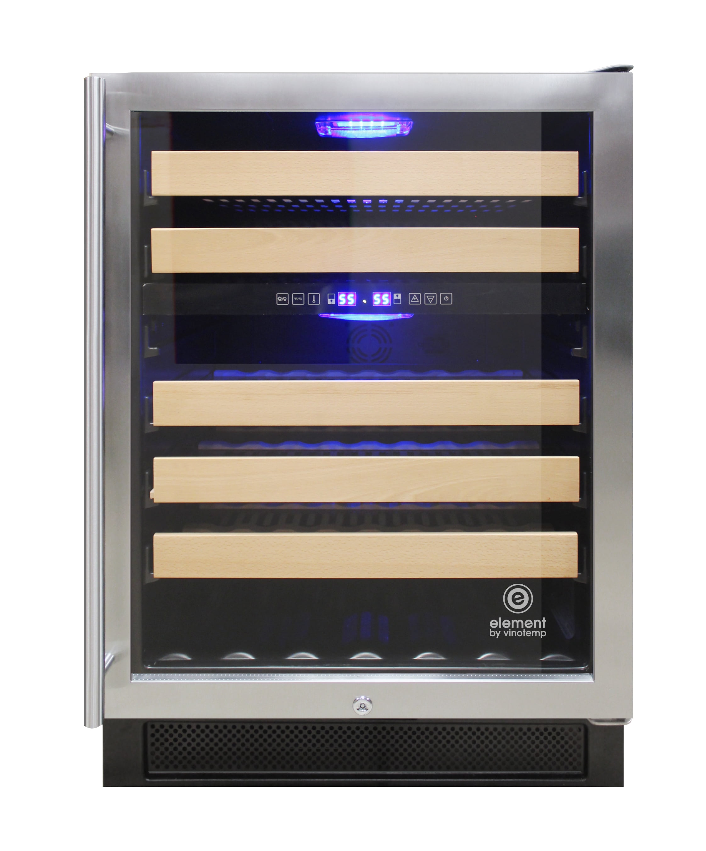 Connoisseur Series 46 Bottle Dual Zone Wine Cooler