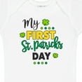 thumbnail image 4 of Inktastic My First St Patrick's Day with Shamrocks Boys or Girls Baby Bodysuit, 4 of 5