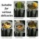 thumbnail image 3 of Freidora Profunda de Acero Inoxidable 304 con Cesta y Termómetro para Tempura, Papas Fritas, Pescado, 3 of 9