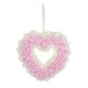 thumbnail image 1 of Corona floral de espuma con rosas para decoración de San Valentín, 35,5 x 35,5 cm, para puerta de entrada. Estilo D, 1 of 9