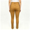 thumbnail image 2 of Women's High Waist Tan Skinny Jeans with Pockets, Stretch Casual Denim Pants, 2 of 8