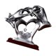 thumbnail image 4 of Estatua de manos de corazón de amor Decoración Mesa Día de San Valentín Aniversarios Recuerdos de boda Regalo de cumpleaños de boda Escultura Plata, 4 of 9
