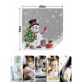 thumbnail image 4 of Grey Snowman Christmas Cloth Napkins Set of 4 Reusable Dinner Napkins, Gifts Xmas Tree Winter Snowflake Cocktail Napkin Washable Table Napkins for Wedding/Holiday Party/Baby Shower 20"x20", 4 of 7