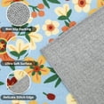 thumbnail image 5 of CAROMIO 9' x 12' Area Rug for Living Room Boho Vintage Rug Non Slip Throw Rugs Floral Bedroom Rug, Blue, 5 of 7