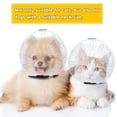 thumbnail image 4 of EGYMEN Cats Space Helmet, Breathable Recovery Collar for Cats, Transparent Protective Cone for Wound Healing, Lightweight Elizabethan Collar for Post-Surgery Care, 4 of 6