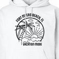 thumbnail image 3 of Inktastic Summer Vacation Mode Fort Myers Beach Florida Adult Hoodie Sweatshirt, 3 of 4