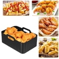thumbnail image 3 of Air Fryer Silicone Liners and Air Fryer Rack Non-Stick Air Fryer Accessories for Baking 4Pcs, 3 of 11