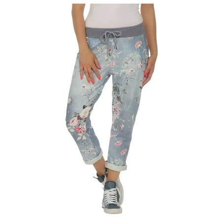 

KaLI_store Scrub Pants Women s Sweatpants with Pockets Joggers High Waisted Loose Workout Yoga Lounge Drawstring Active Casual Sports Pants