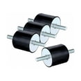 thumbnail image 1 of Anti-Vibration Shock Absorber, Universal Design For Wide Application Range, Rubber Mounts With M8 X 20Mm Studs, 4Pcs, 1 of 5