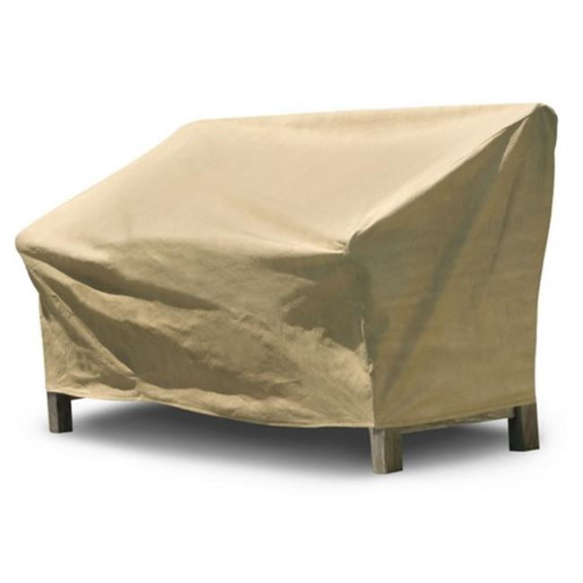 Budge 35 H x 58 W x 38 D in. AllSeasons Large Outdoor Loveseat Cover