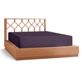 thumbnail image 6 of Empyrean Bedding Double Brushed Microfiber 14" - 16" Deep Pocket Fitted Sheet, King, Purple Eggplant, 6 of 6