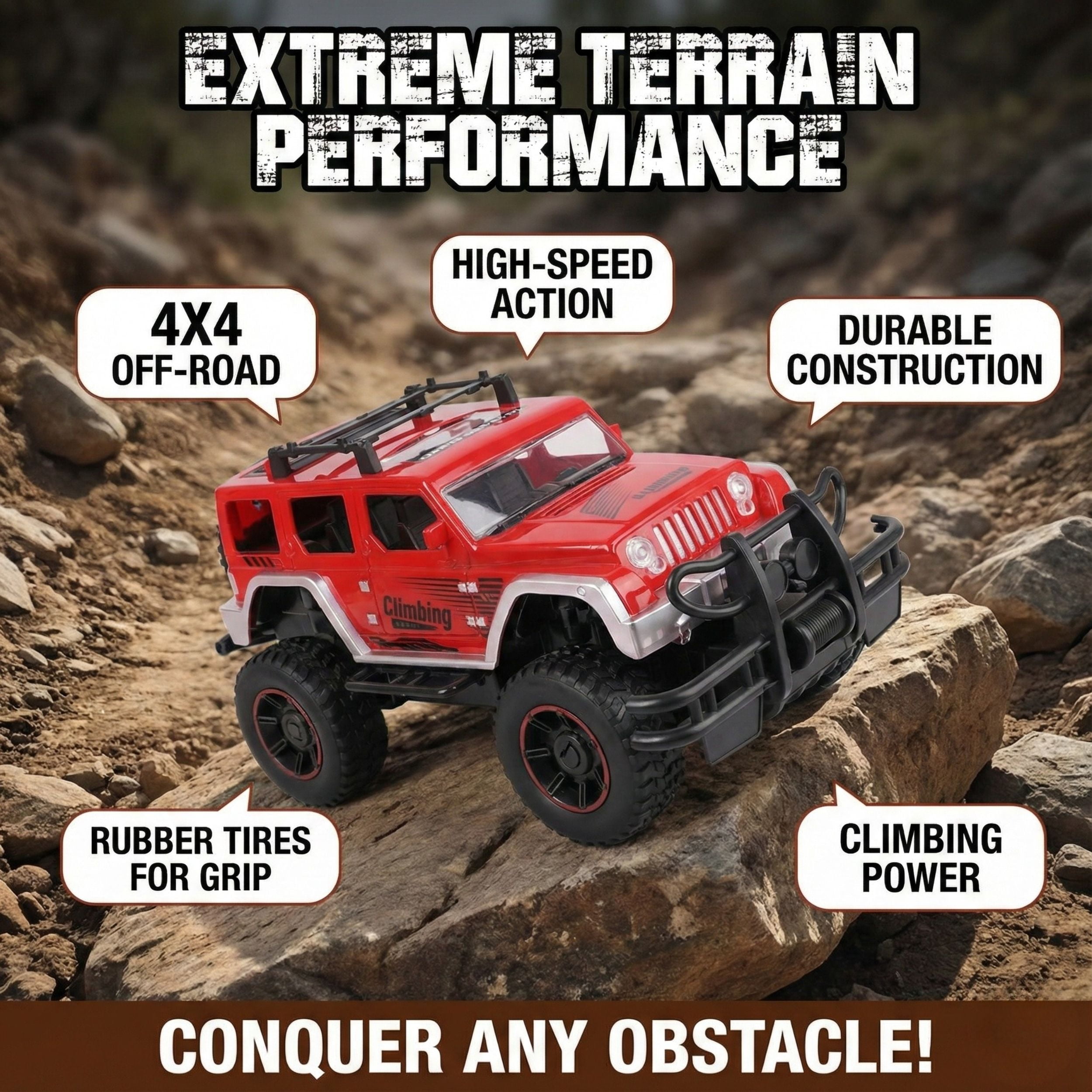 Remote Control Trucks 1:12 Scale RC Monster Car Off Road Vehicle High Speed Racing Cars Big Foot Jeep Truck