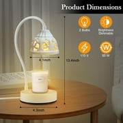 LED Candle Warmer Lamp,Wax Melt Warmer for Home and Bedroom Decor, Housewarming Gifts for New Homes