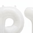 thumbnail image 4 of Vjnyvs “BRIDE TO BE” White Balloon Banner,16 Inch Foil Letter Balloons for Bridal Shower, Engagement Party, or Bachelorette Décor, 4 of 7