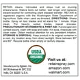 thumbnail image 5 of RETAIN Organic Garden Tool Cleaner & Lubricant, 2 oz Spray – Plant Based, WSDA Certified Organic, Rust Prevention for Pruning Shears & Saws, 5 of 7