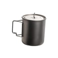 thumbnail image 2 of Titanium Pot Backpacking Ligero con asa plegable Taza de café para acampar para 420ML Zulema Taza al aire libre de titanio, 2 of 8