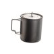 thumbnail image 2 of Titanium Pot Backpacking Ligero con asa plegable Taza de café para acampar para 420ML Zulema Taza al aire libre de titanio, 2 of 8