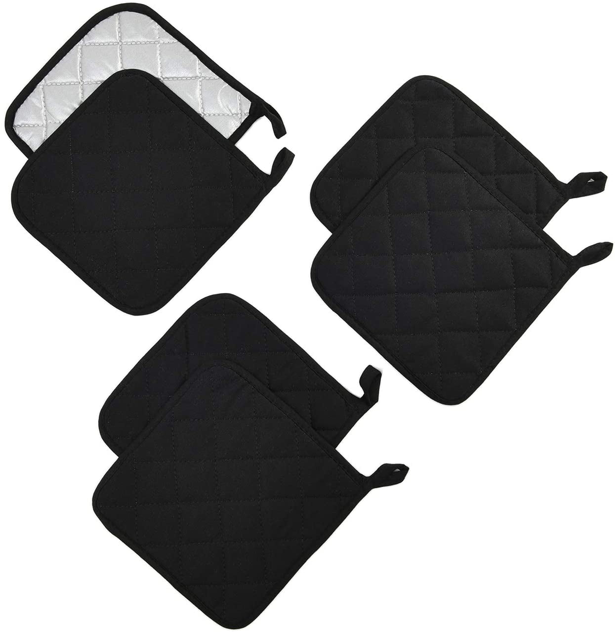 Potholders Kit Trivets Kitchen Pot Holders Set Heat Resistant Pure