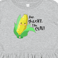 thumbnail image 4 of Inktastic Aw, Shucks, I'm Cute Corn Humor Girls Toddler Dress, 4 of 5