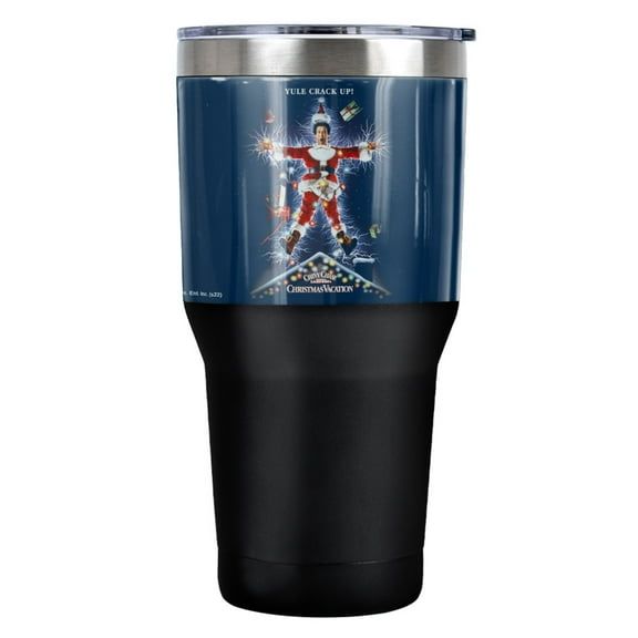 Christmas Vacation Movie Poster Stainless Steel Tumbler 30 oz Coffee Travel Cup, Vacuum Insulated & Double Wall with Leakproof Sliding Lid