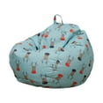 thumbnail image 2 of JINSIJU Christmas Bean Bag Cahir Covers Soft Beanbag Cover No Filler, 2 of 3